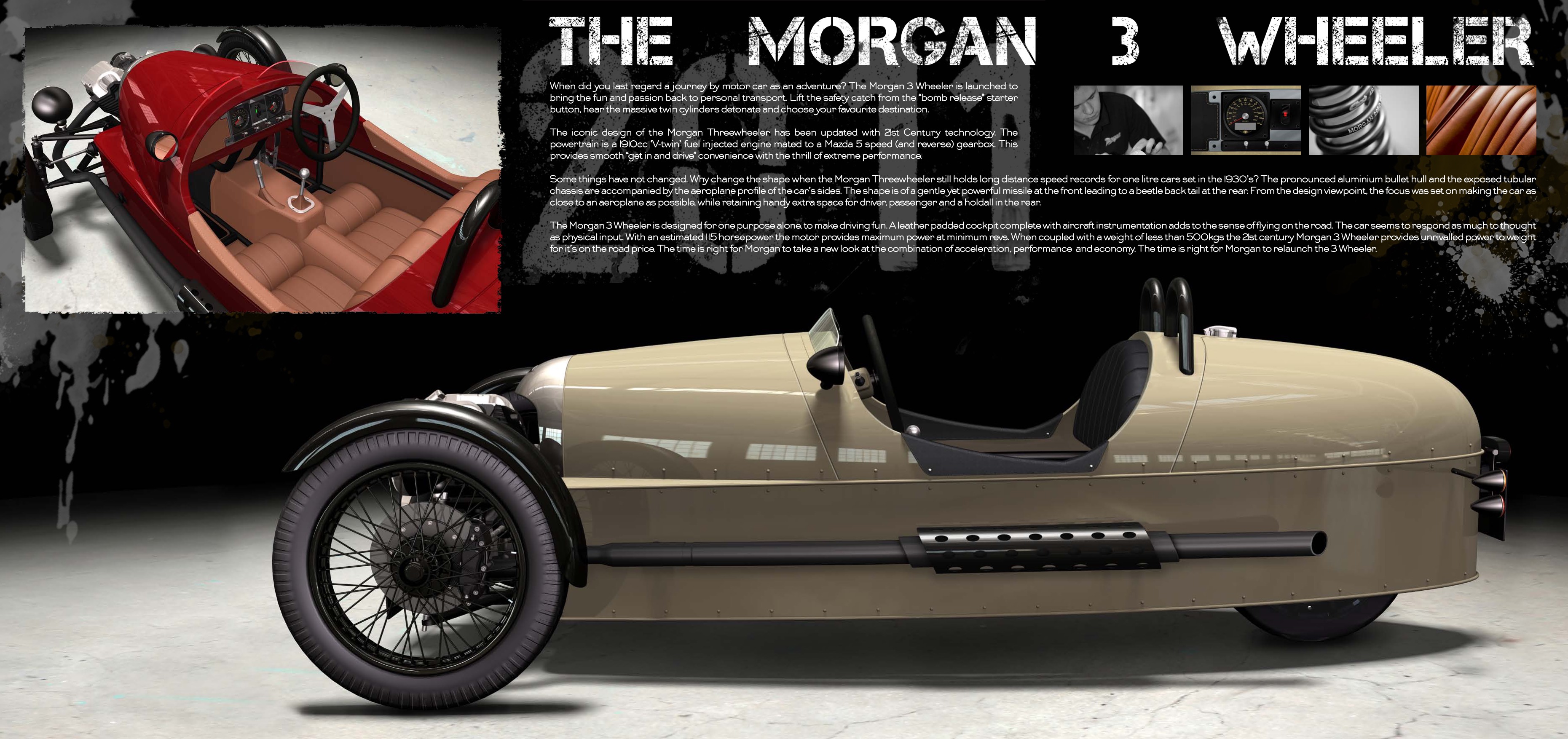 2011 Morgan 3-Wheeler Brochure Page 2